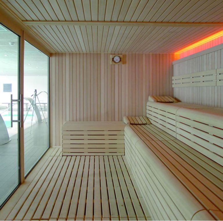 Sauna y baño de vapor, proyecto de MA&MA POOL